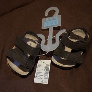The Children's Place Dark Brown Kids Sandals